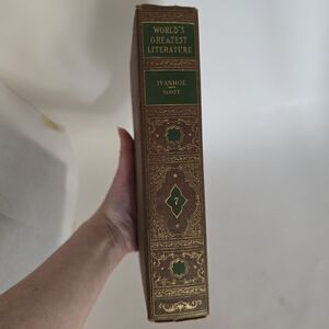 The World's Greatest Literature Ivanhoe Sir Walter Scott Spencer Press HC Illus